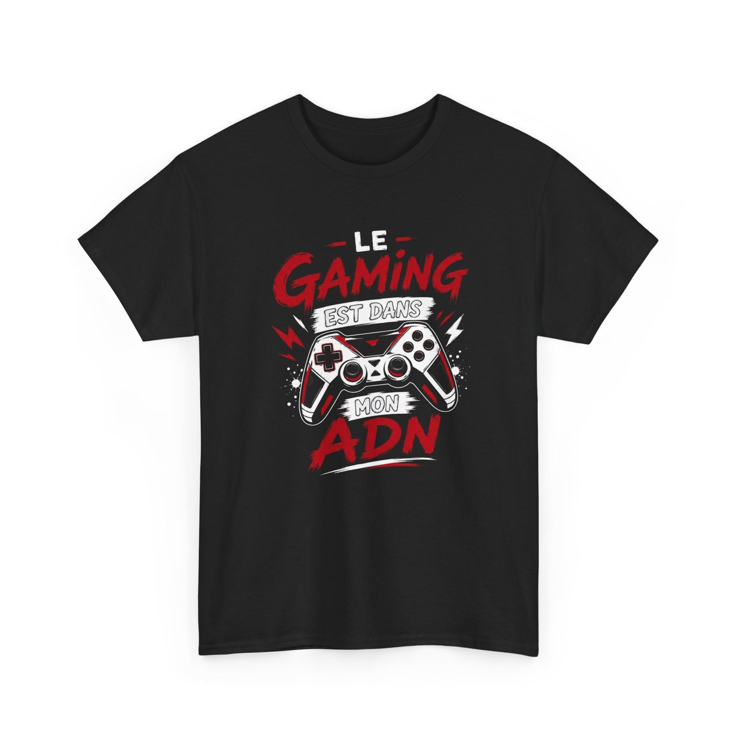 Tee-Shirt Gaming Homme et Femme – Gamer Manette Jeu Vidéo Console PC – Cadeau Original pour Passionné de Jeux Vidéo Geek