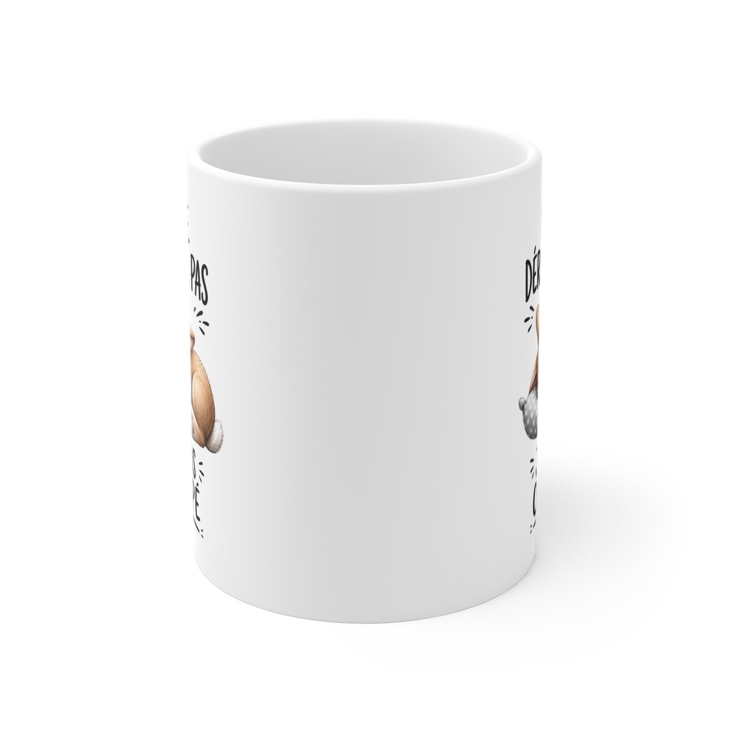 Tasse Ne Me Dérangez Pas Je Suis Occupé – Mug Lapin Dormeur Humoristique – Cadeau Homme Femme 325ml