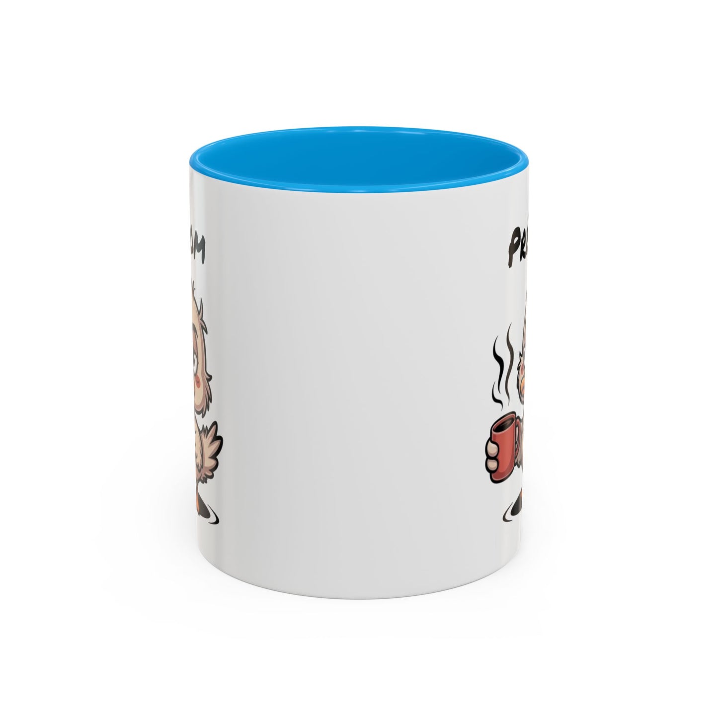 Tasse Canard Café Personnalisable 325ml – Mug Céramique Humour Réveil Matin Prénom Cadeau Original