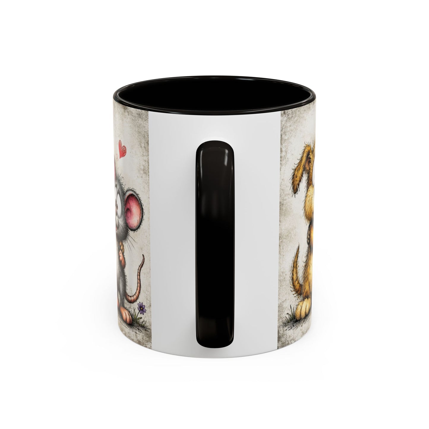 Tasse Humour Amitié Animaux Mignons – Les Vrais Amis Ne Laissent Pas Leurs Amis Faire Des Bêtises Seuls – Cadeau Ami 325ml