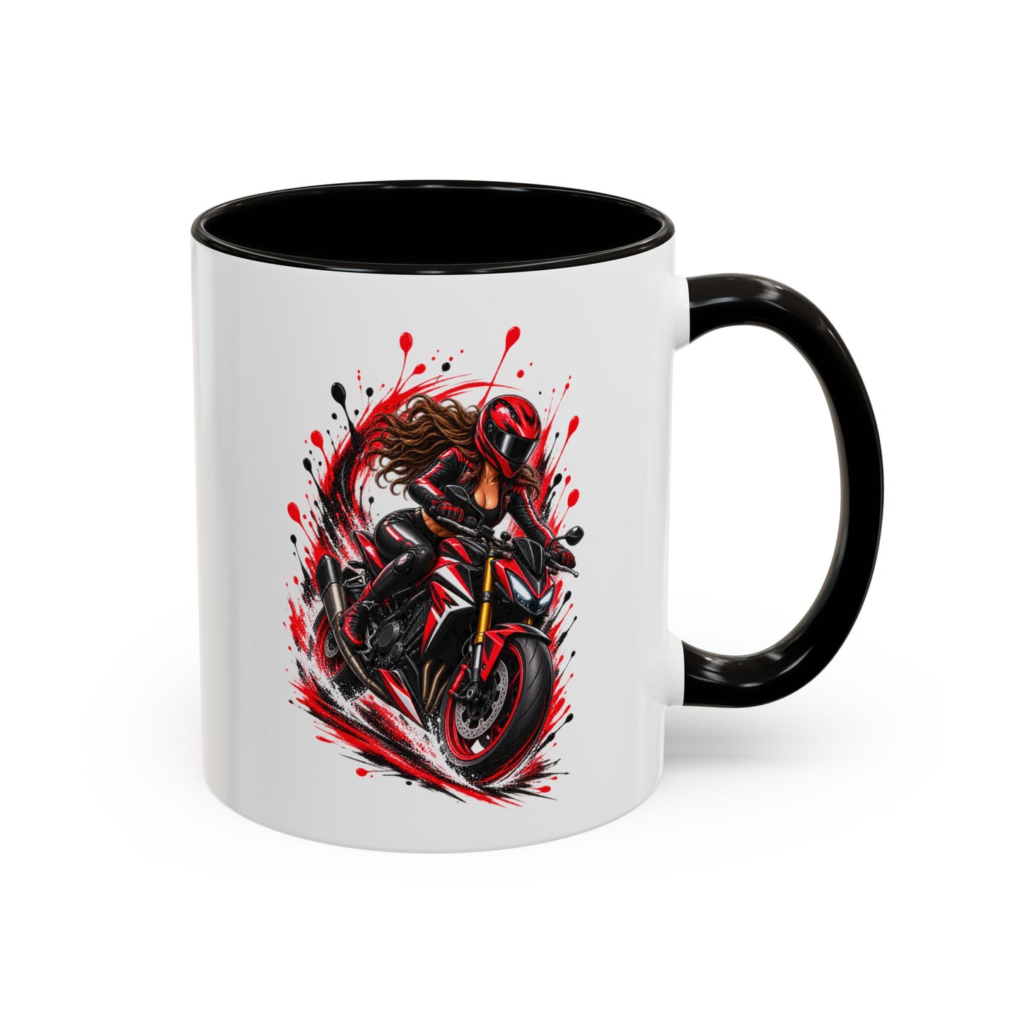 Mug Moto Femme – Tasse Motarde Passion Moto – Cadeau Original Femme – Amatrice de Moto et Sensations Fortes