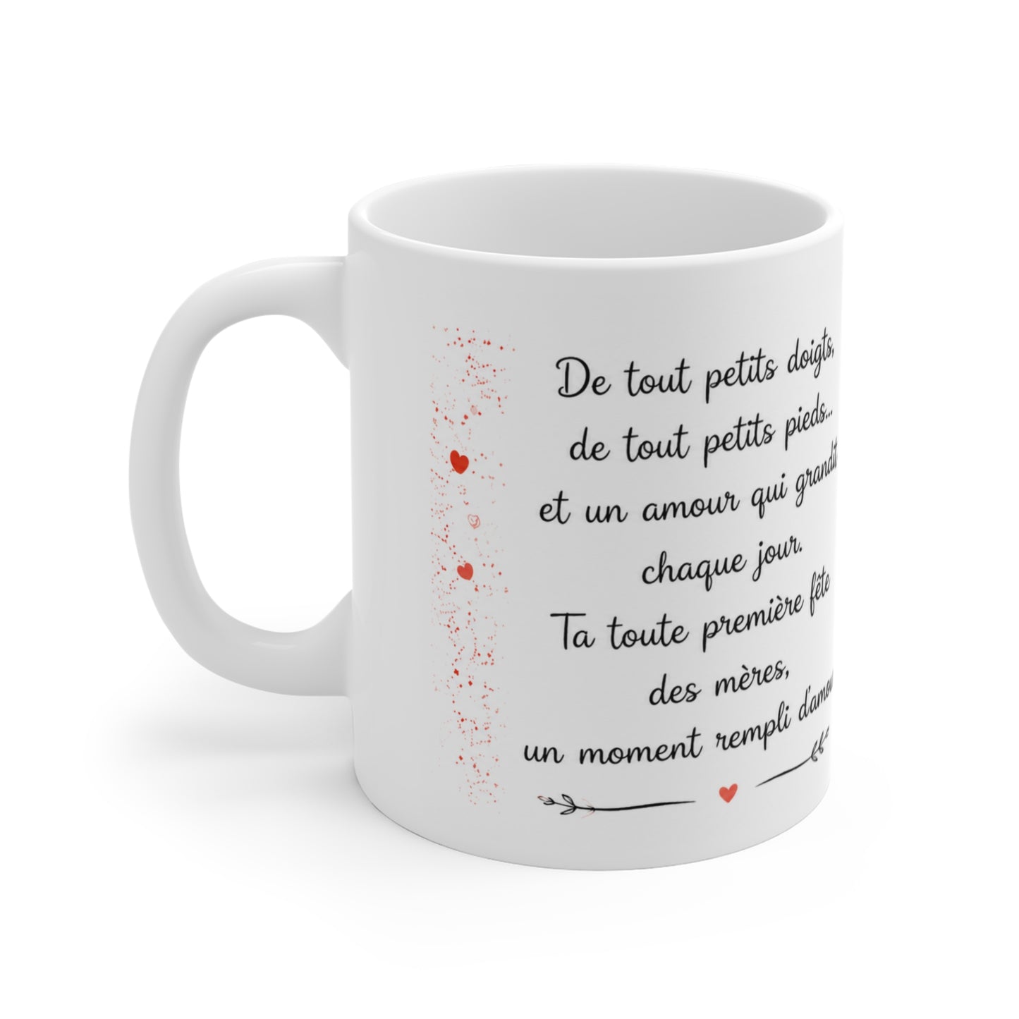 Tasse Première Fête Des Mères – Mug Femme Enceinte Citation Bébé – Cadeau Future Maman 325ml