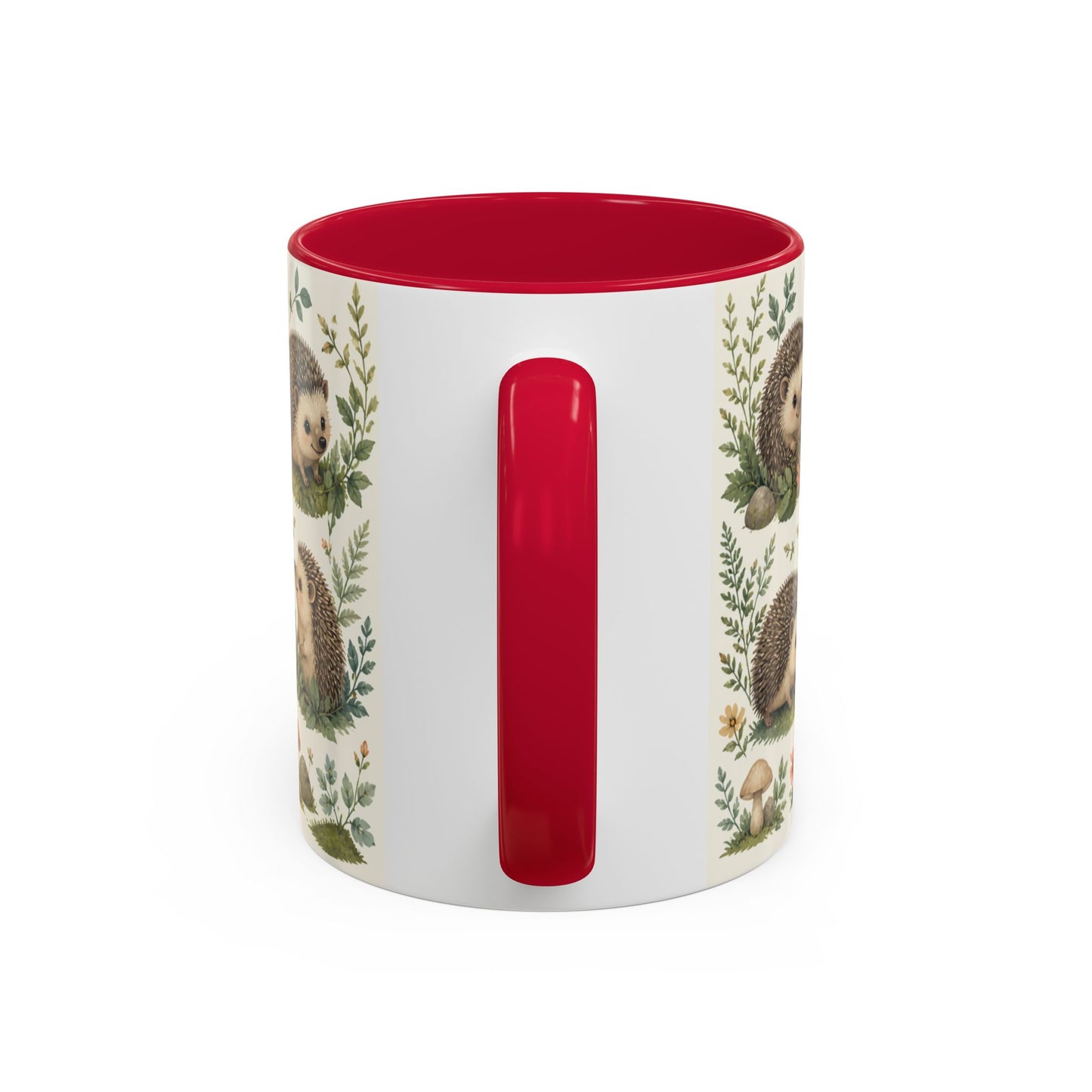 Tasse Hérisson Mignon – Mug Nature et Forêt – Design Animalier Doux et Aquarelle – Céramique 325ml