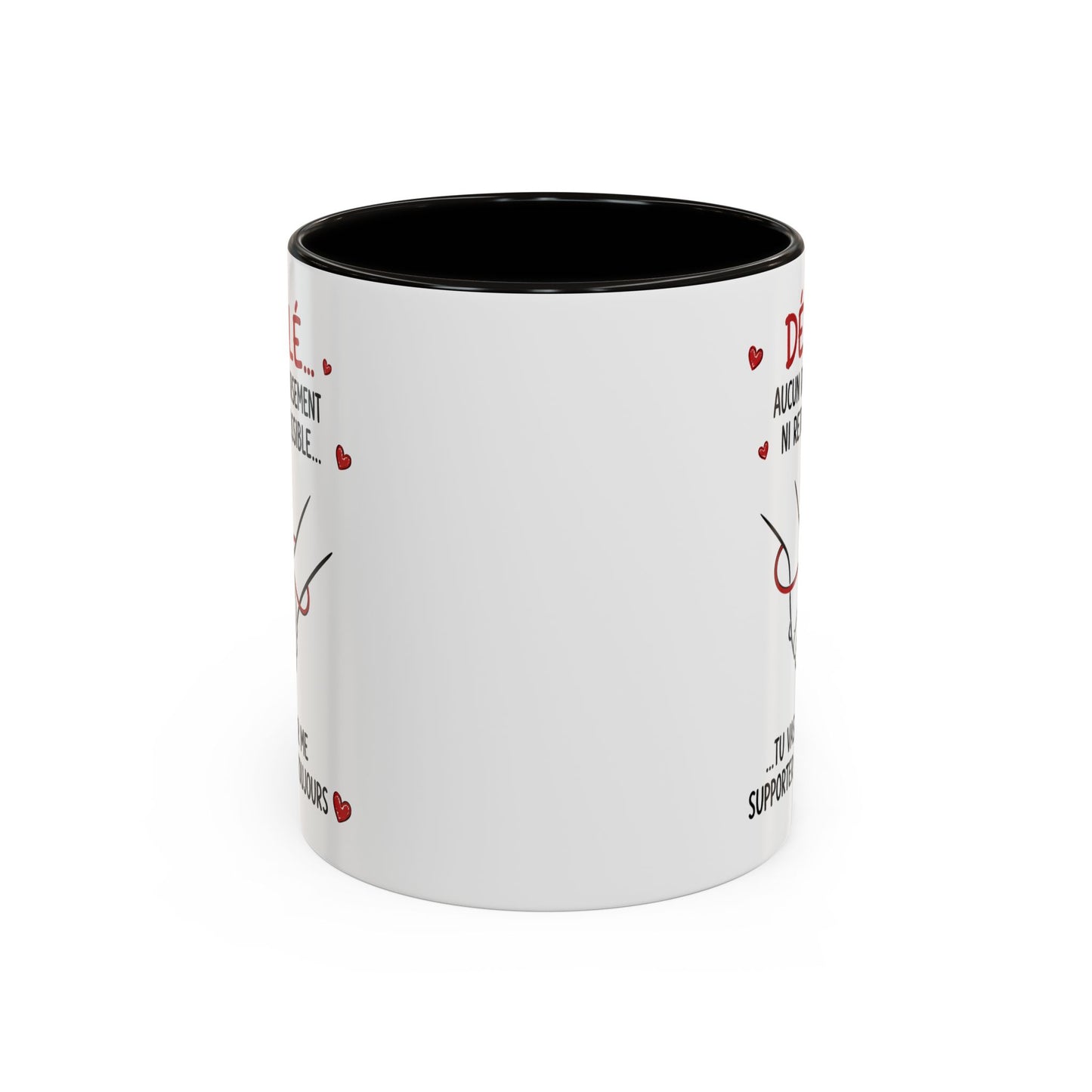 Tasse Désolé Aucun Remboursement Ni Retour Possible – Mug Couple Humour Amour – Cadeau Homme Femme Saint-Valentin 325ml