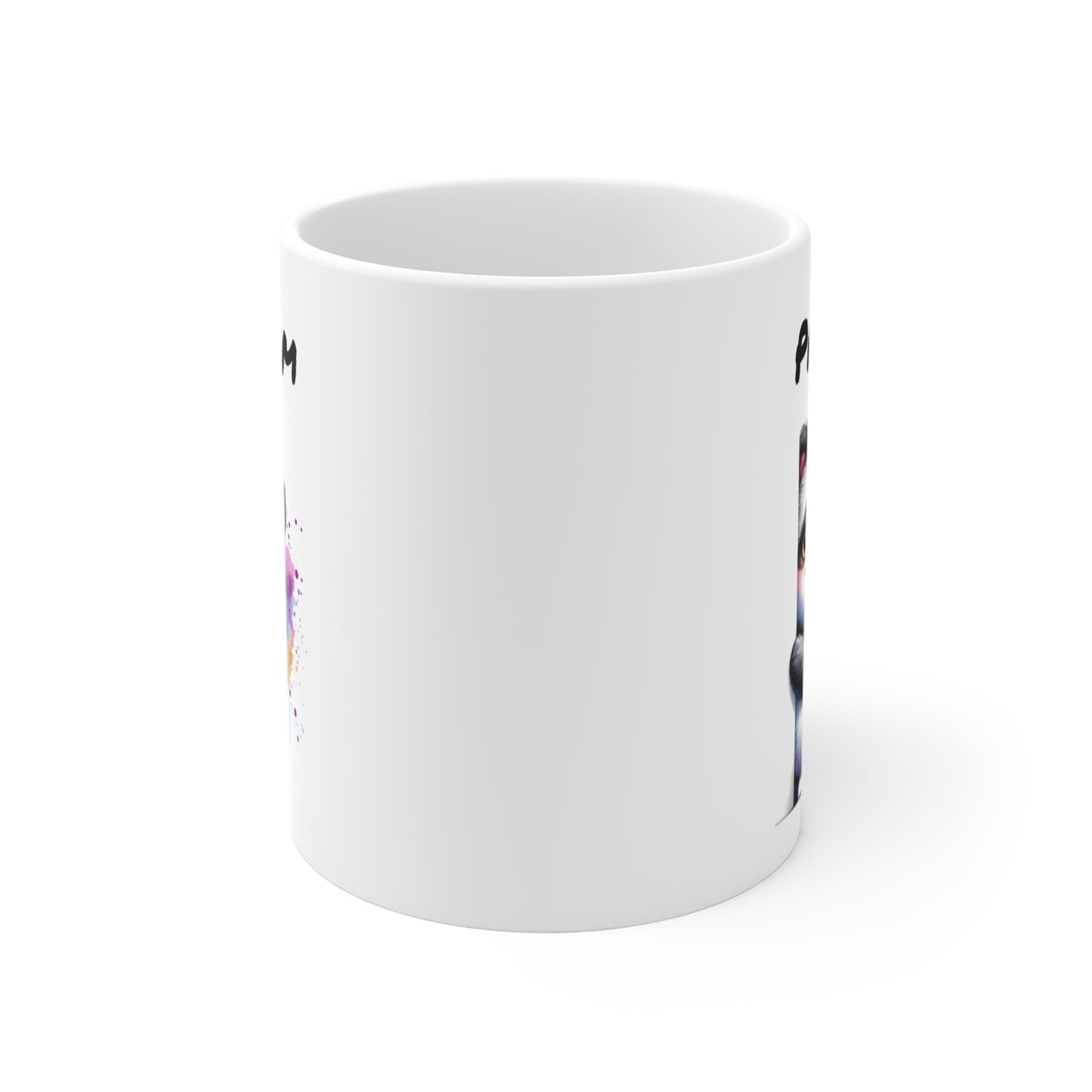 Tasse Panda Mignon Personnalisable – Mug Kawaii avec Prénom – Cadeau Original 325ml