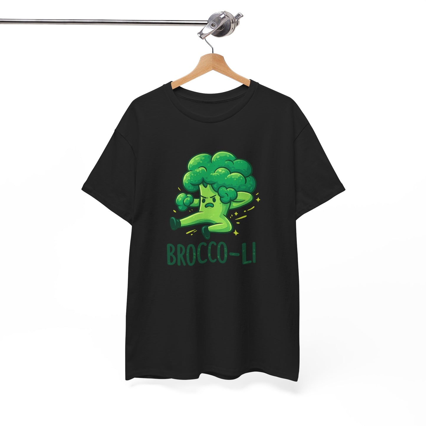 T-Shirt "Brocco-li" – Brocoli Drôle en Colère – Design Humour Aliment Fun et Original