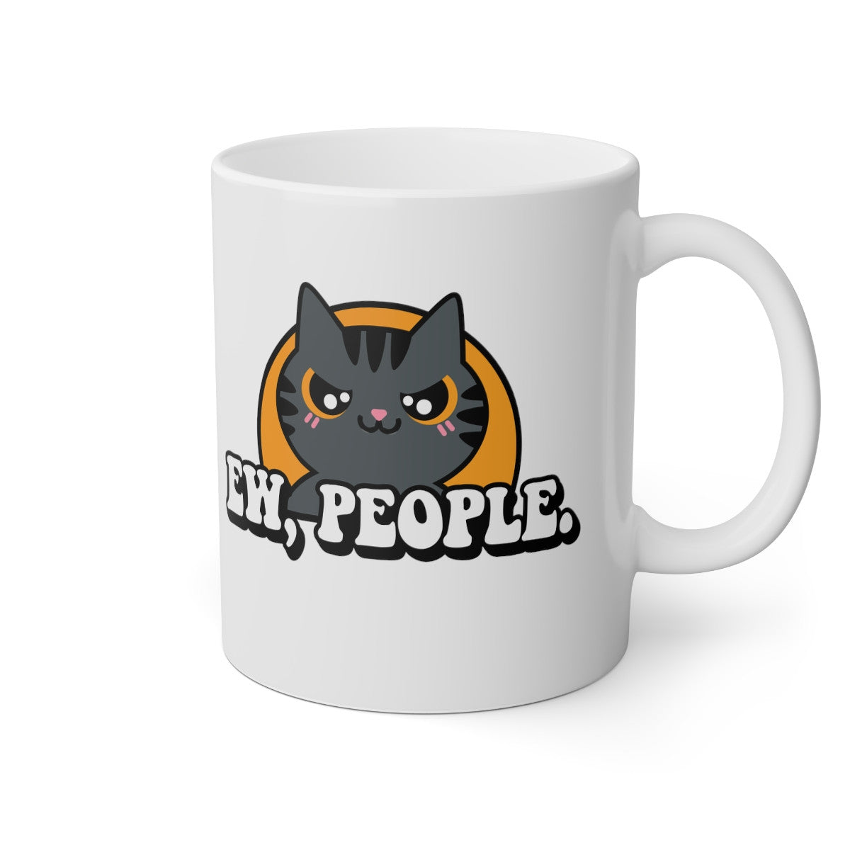 Mug Chat Ew people idée cadeau humour drôle