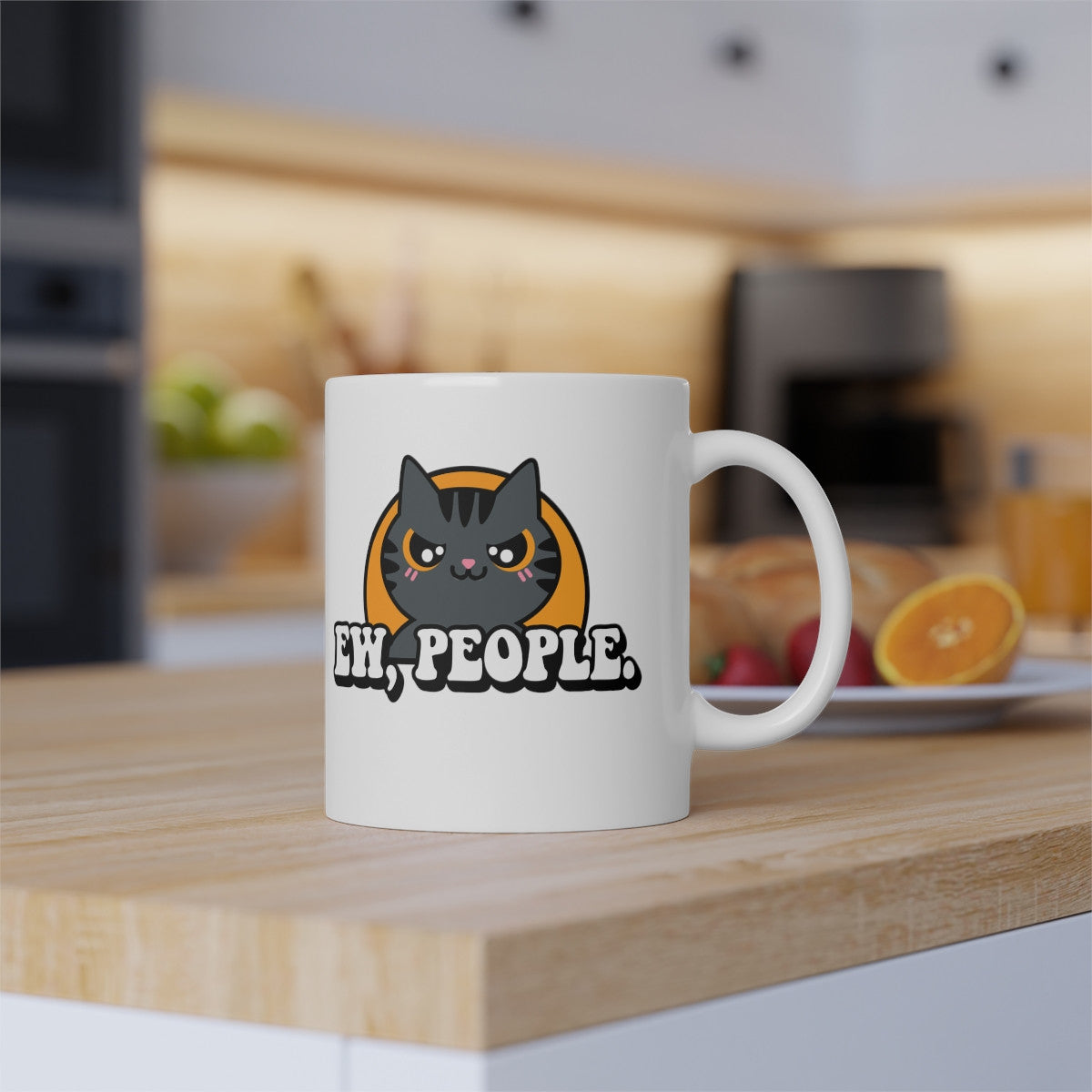 Mug Chat Ew people idée cadeau humour drôle