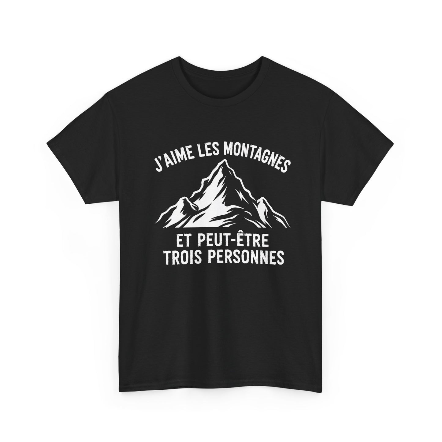 T-Shirt Montagne Homme et Femme – Cadeau Randonnée Alpinisme Nature – Humour Randonneur Amoureux des Montagnes – Idée Cadeau Outdoor