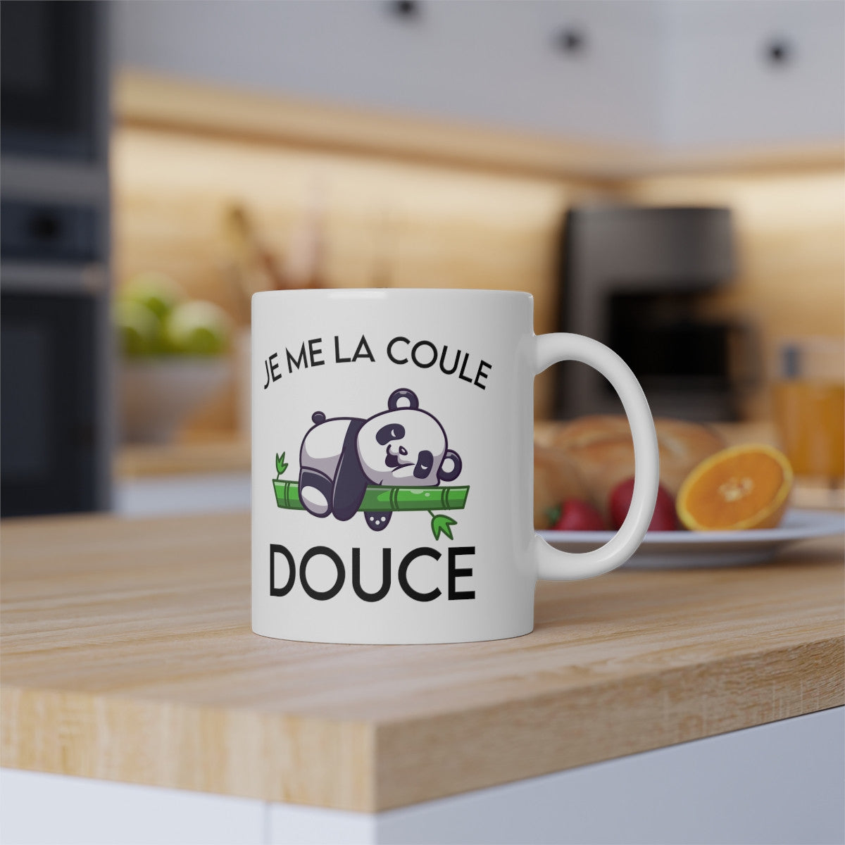 Mug Panda Je me la coule douce idée cadeau humour drôle