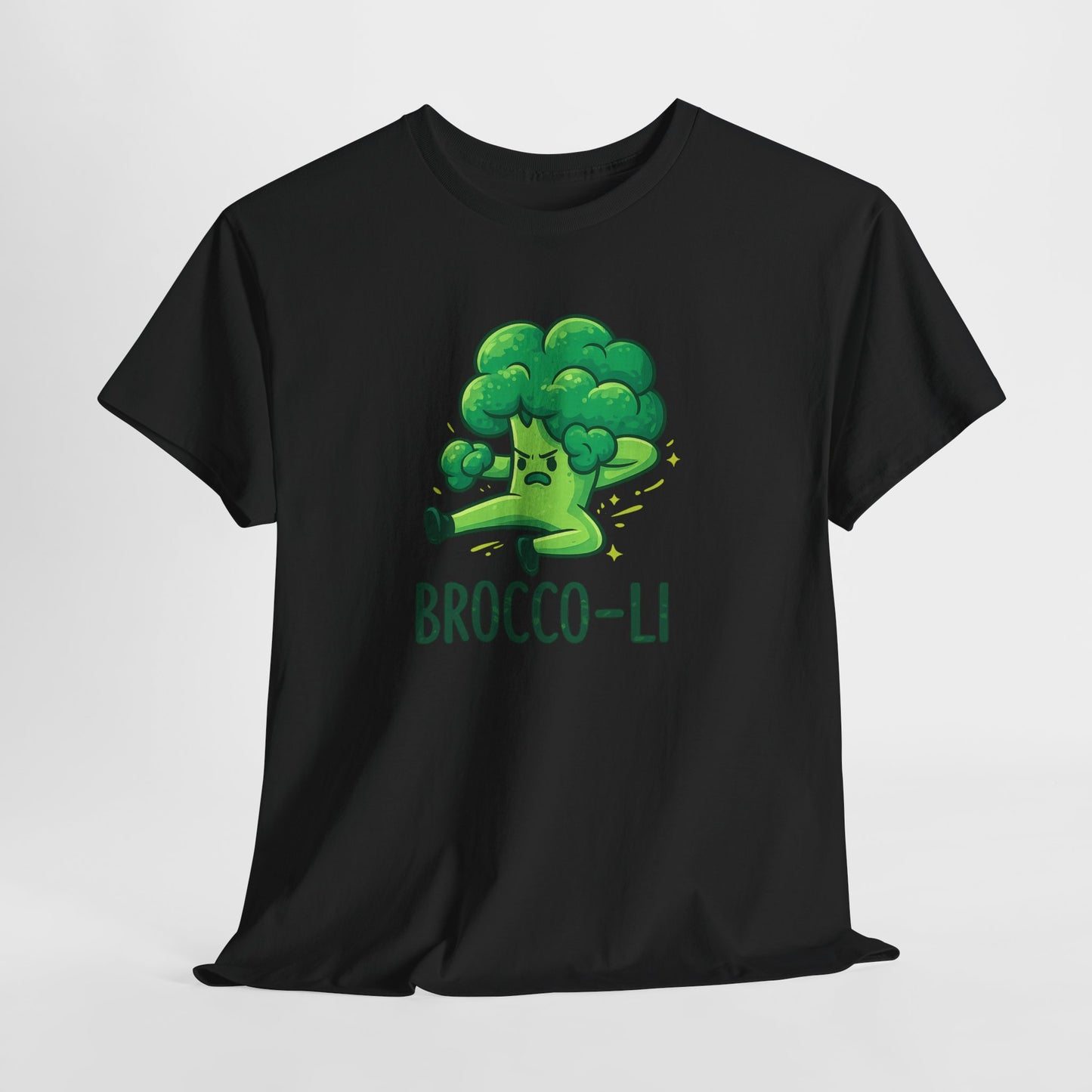 T-Shirt "Brocco-li" – Brocoli Drôle en Colère – Design Humour Aliment Fun et Original