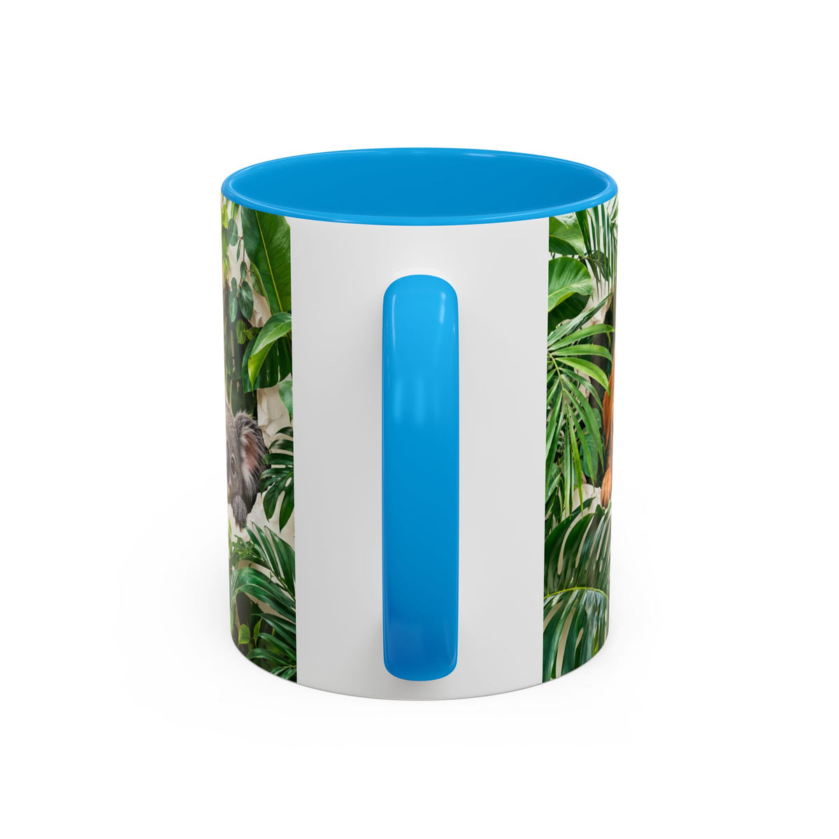 Mug Animaux de la Jungle et Compagnie – Chien, Chat, Girafe, Panda, Panda Roux et Koala – Tasse Colorée Cadeau Amoureux des Animaux
