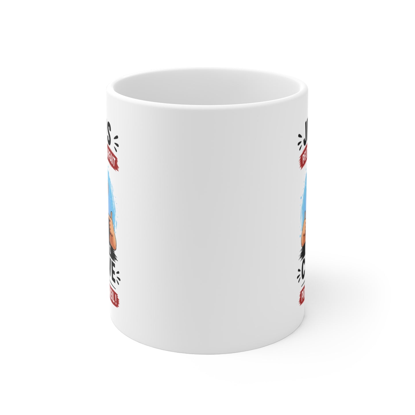 Tasse Je Suis Peut-Être Pas Parfait Mais Je Suis Chauve Et C’est Presque Pareil – Mug Humour Chauve Homme 325ml