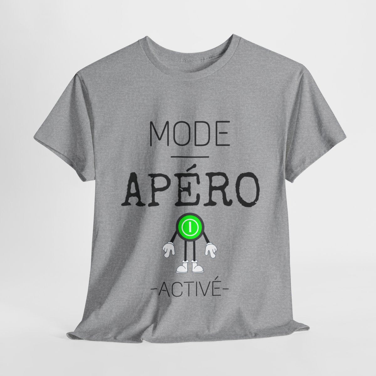 Tee shirt Unisex Mode Apéro activé idée cadeau humour drôle amusant Homme/Femme