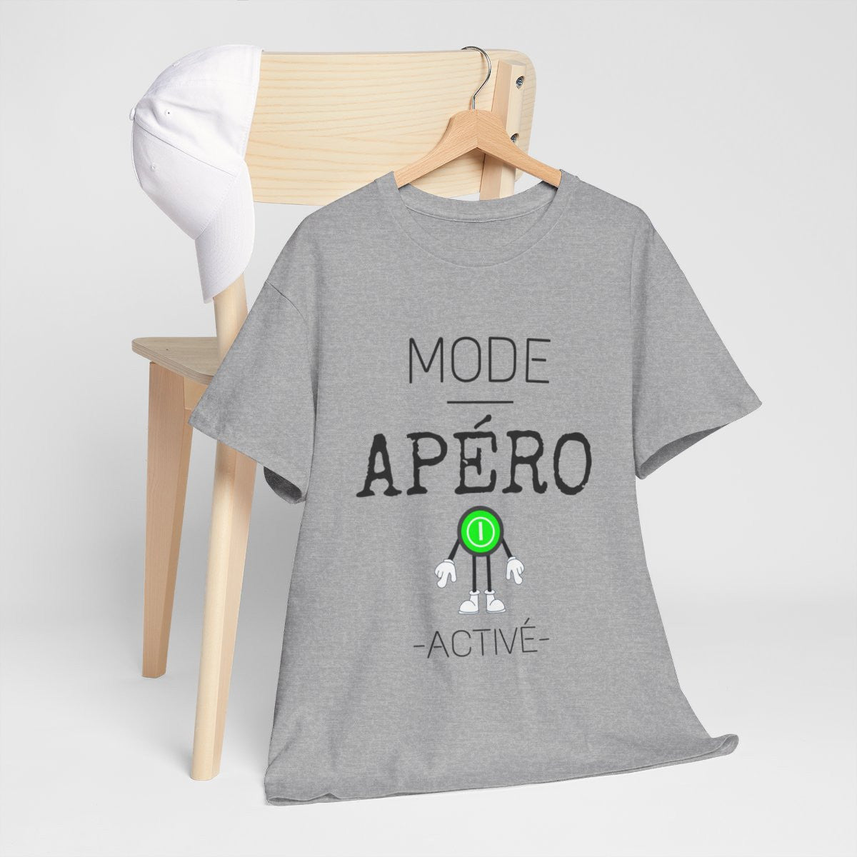 Tee shirt Unisex Mode Apéro activé idée cadeau humour drôle amusant Homme/Femme