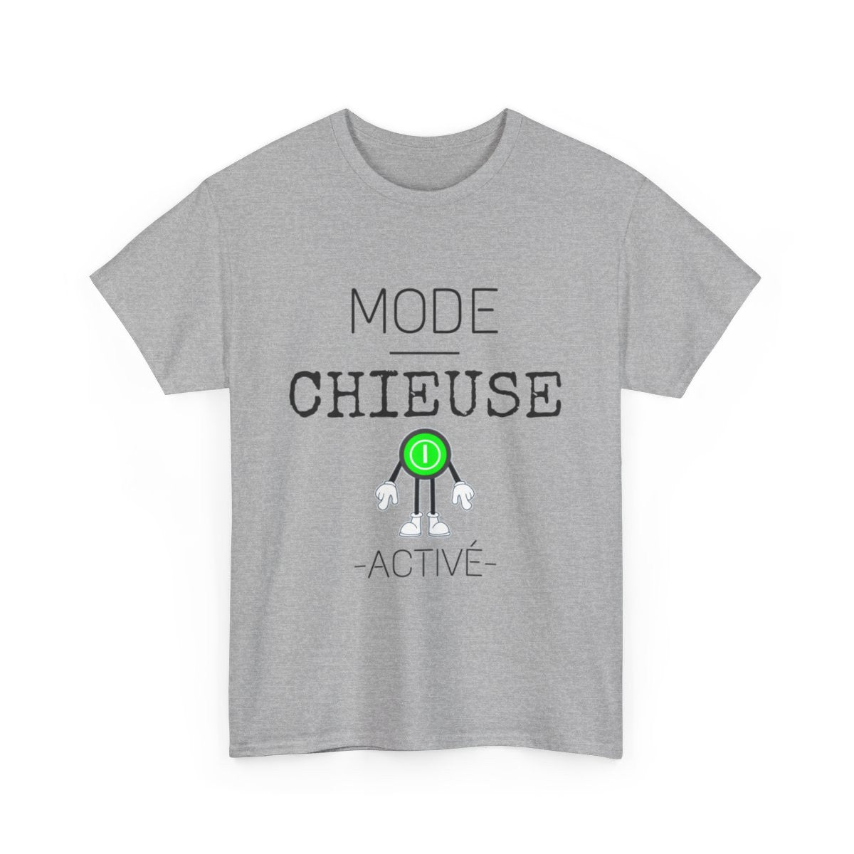 Tee shirt Femme Mode Chieuse activé idée cadeau humour drôle amusant