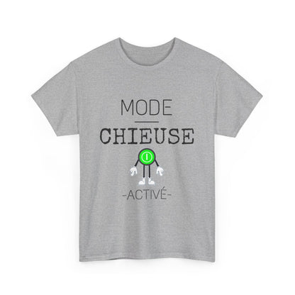 Tee shirt Femme Mode Chieuse activé idée cadeau humour drôle amusant