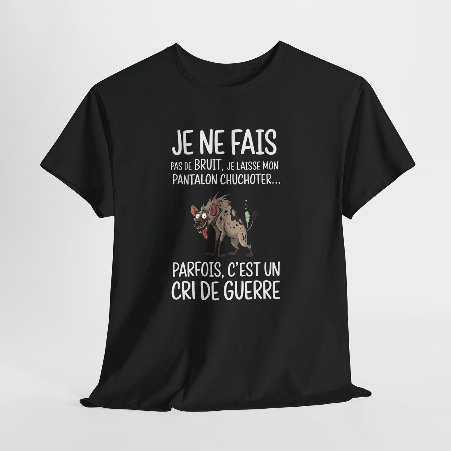 Tee-Shirt Je Ne Fais Pas de Bruit Je Laisse Mon Pantalon Chuchoter – Humour Pet Drôle – Cadeau Homme Femme Blague Adulte