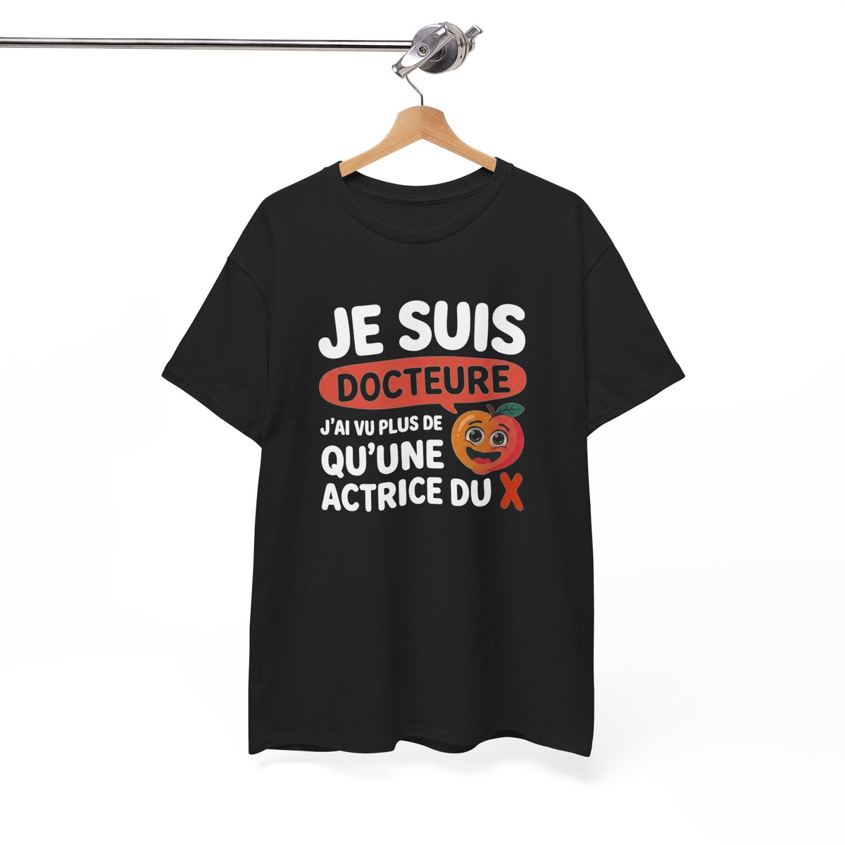 Tee Shirt Docteure Femme – Humour Médecin – Cadeau Original pour Docteure