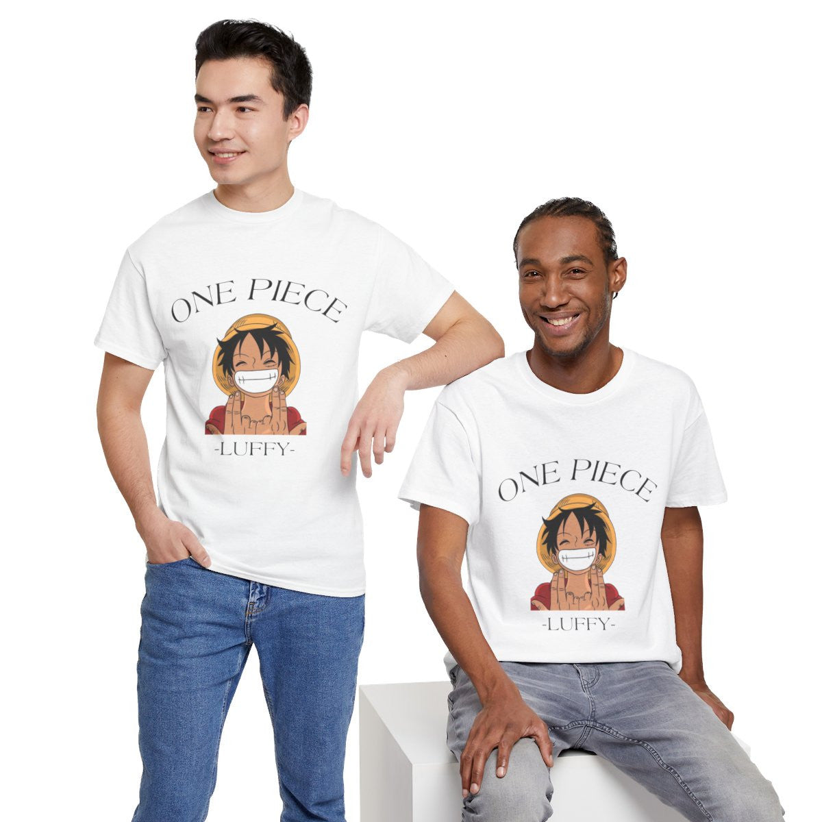 One Luffy Piece Tee shirt Signe JuL unisex Homme/Femme