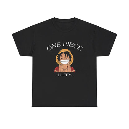 One Luffy Piece Tee shirt noir Signe JuL unisex Homme/Femme