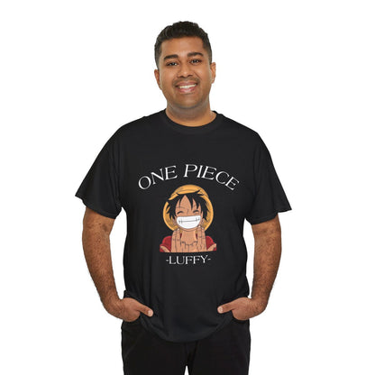 One Luffy Piece Tee shirt noir Signe JuL unisex Homme/Femme