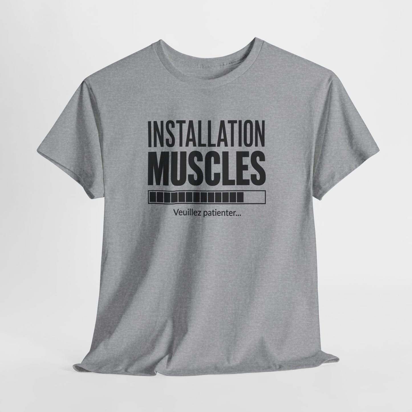 T-Shirt Musculation Homme et Femme – Fitness Bodybuilding Entraînement Sport – Cadeau Passionné de Salle de Sport