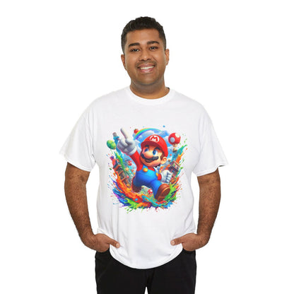 Tee shirt Unisex Mario idée cadeau