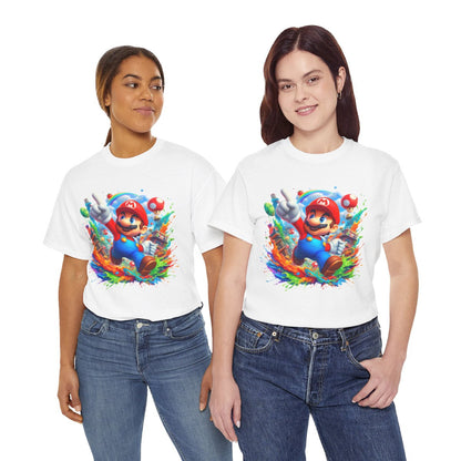 Tee shirt Unisex Mario idée cadeau