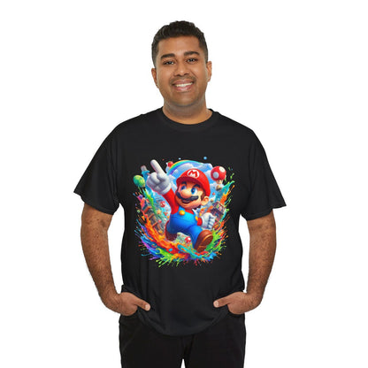 Tee shirt Unisex Mario idée cadeau