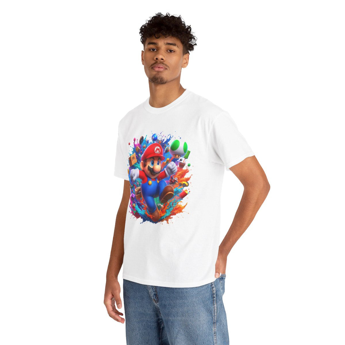 Tee shirt Mario Unisex Homme/Femme