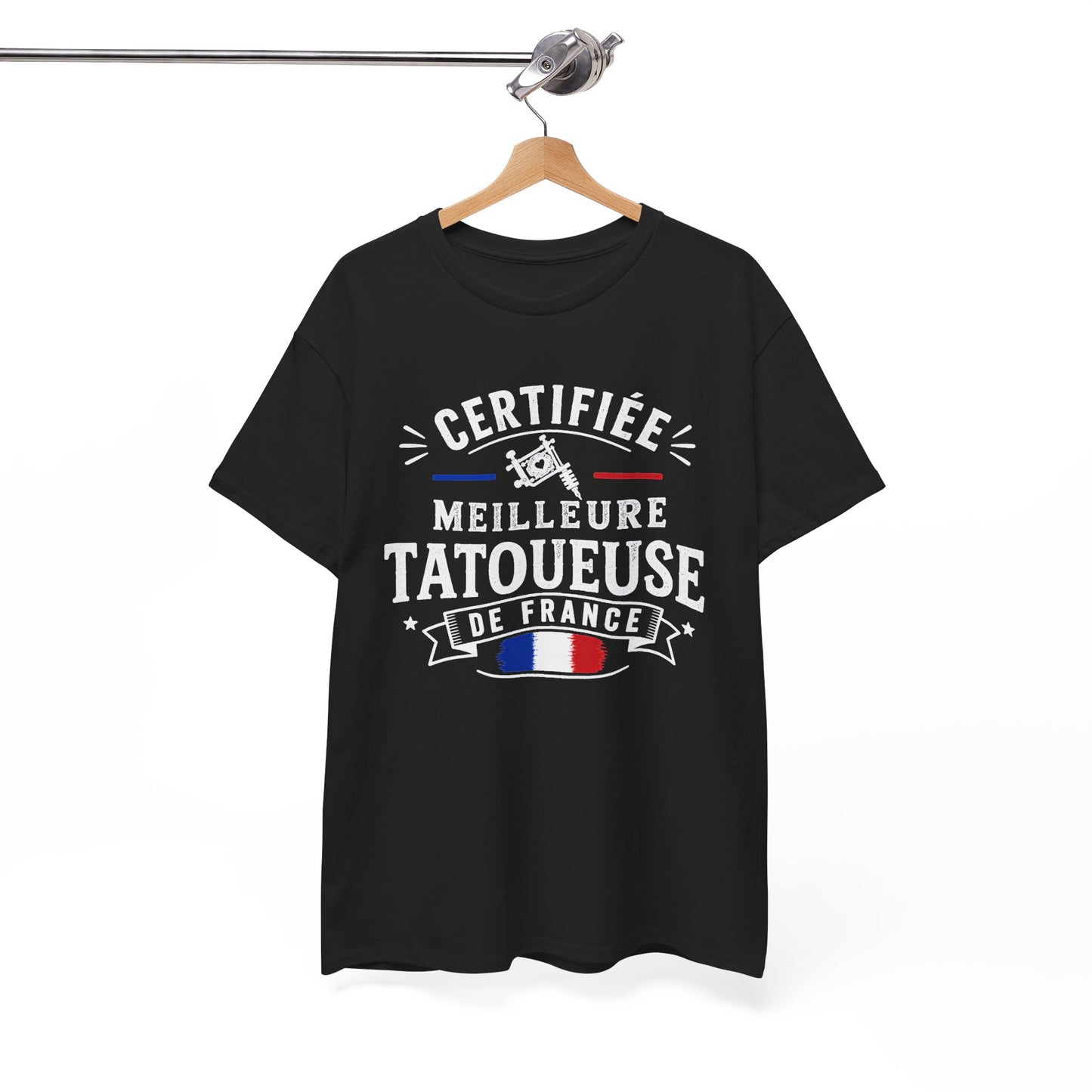 Tee Shirt Femme Manches Courtes Vêtement Adulte – Cadeau Artiste Professionnelle de Salon – France