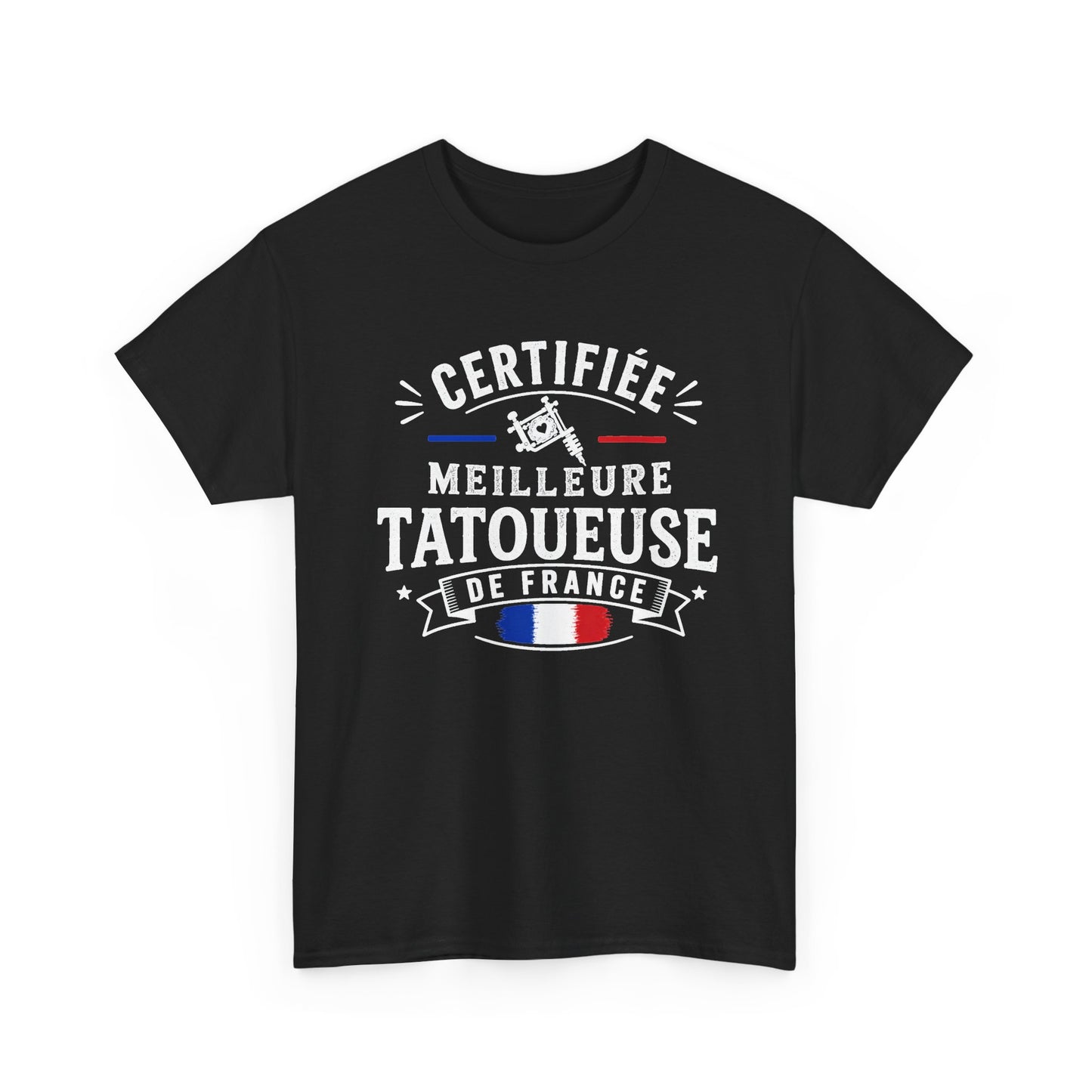 Tee Shirt Femme Manches Courtes Vêtement Adulte – Cadeau Artiste Professionnelle de Salon – France