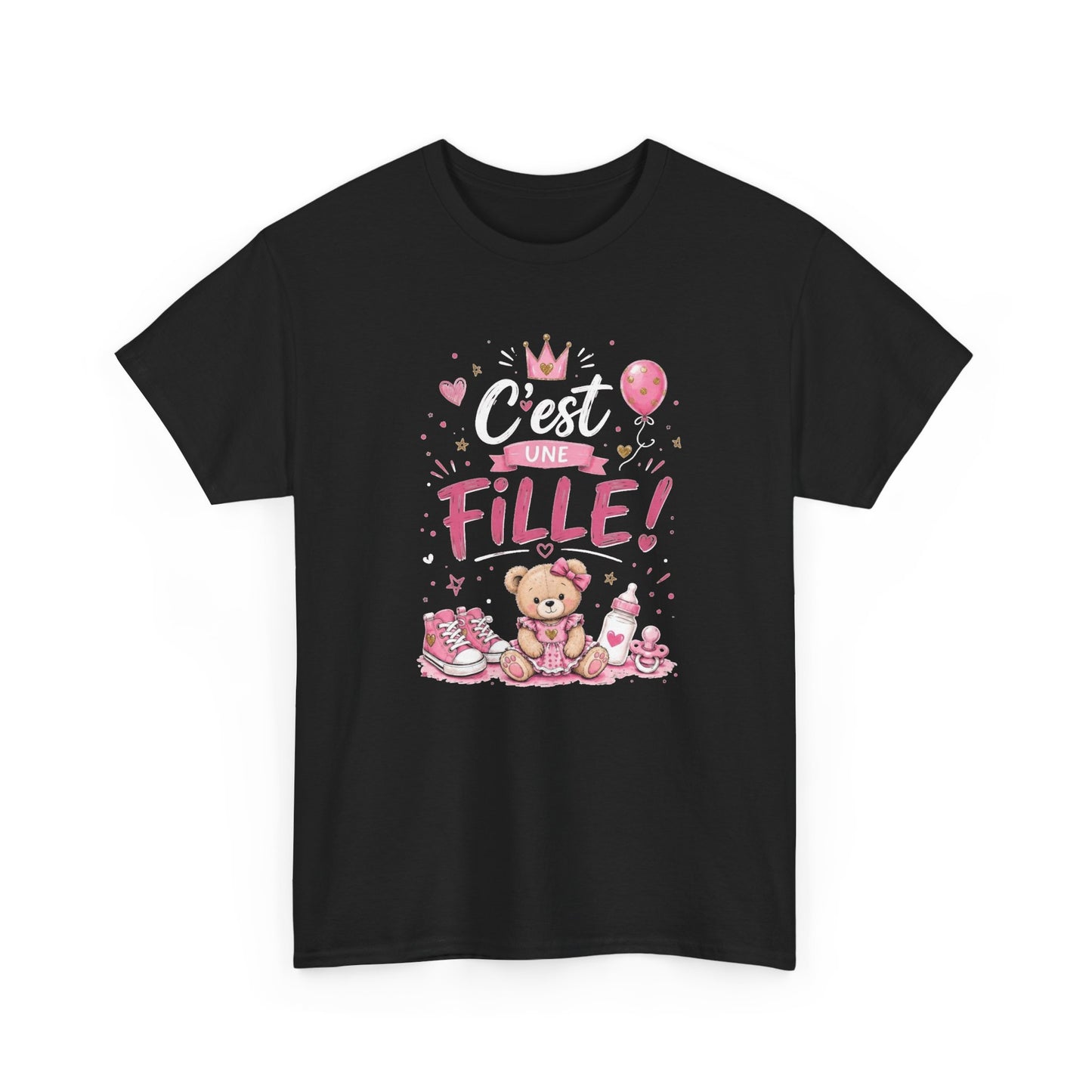 Tee Shirt Annonce Grossesse Homme et Femme Révélation Sexe Enfant Future Maman Futur Papa Cadeau