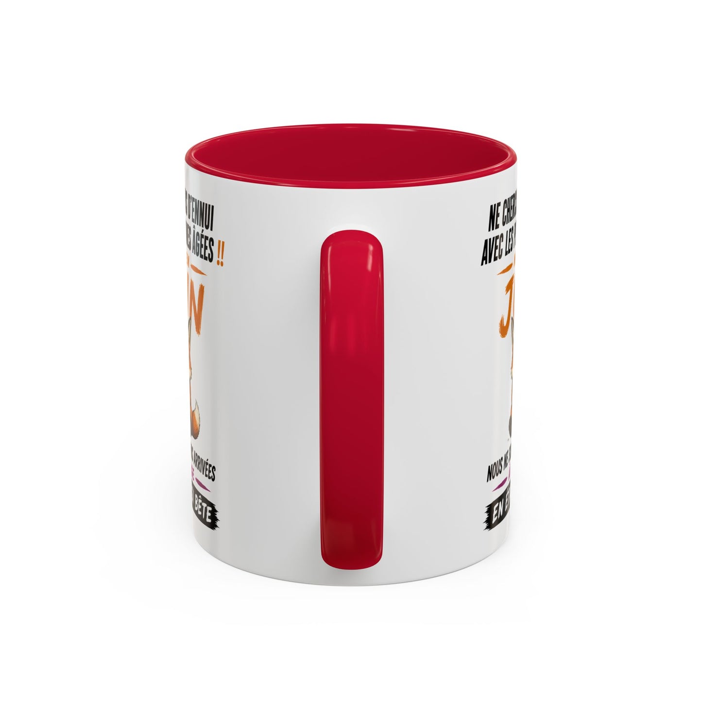 Tasse Humour Personnes Nées en Juin – Mug Renard Drôle Senior Retraité – Cadeau Anniversaire Homme Femme 325ml