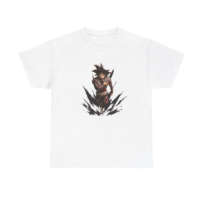 Tee shirt Unisex Black Goku Homme/Femme