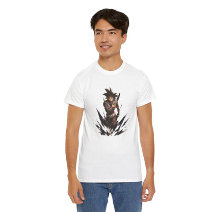 Tee shirt Unisex Black Goku Homme/Femme