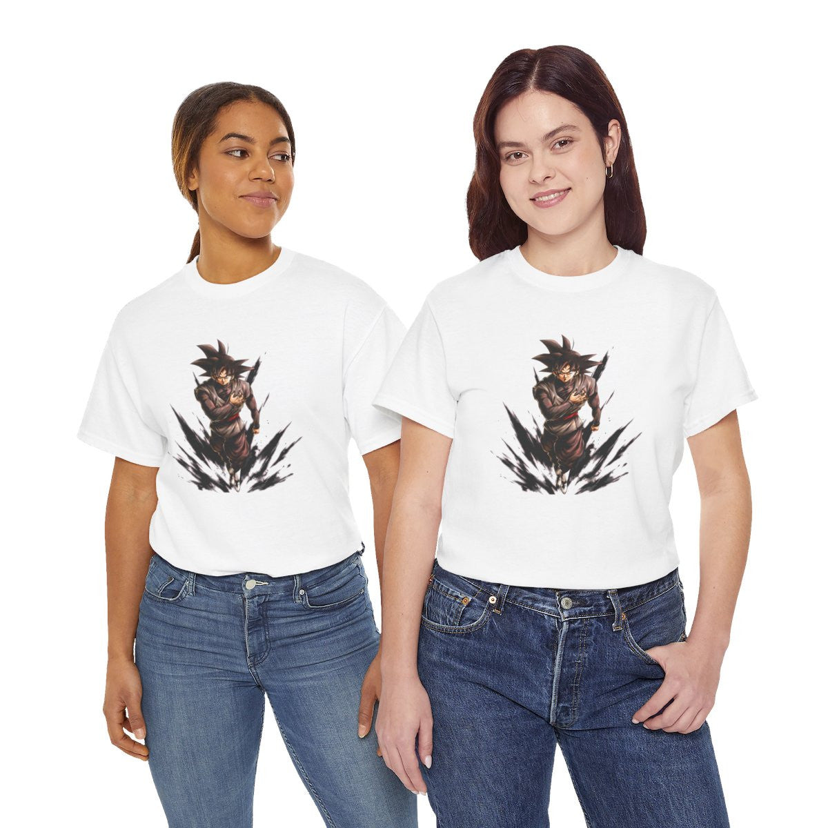 Tee shirt Unisex Black Goku Homme/Femme