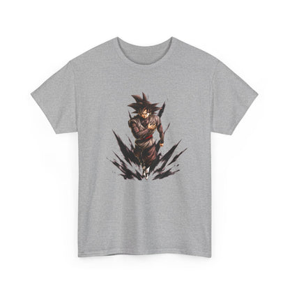 Tee shirt Unisex Black Goku Homme/Femme