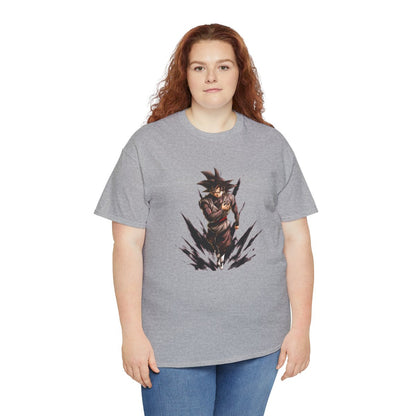 Tee shirt Unisex Black Goku Homme/Femme
