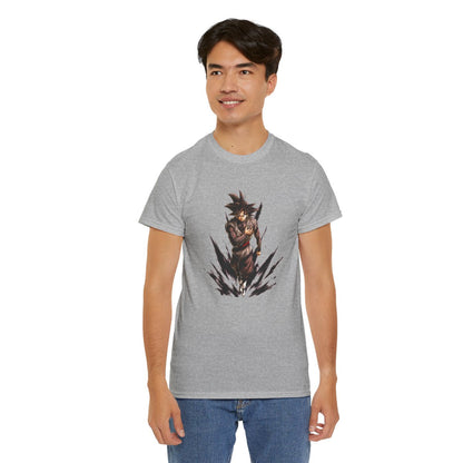 Tee shirt Unisex Black Goku Homme/Femme