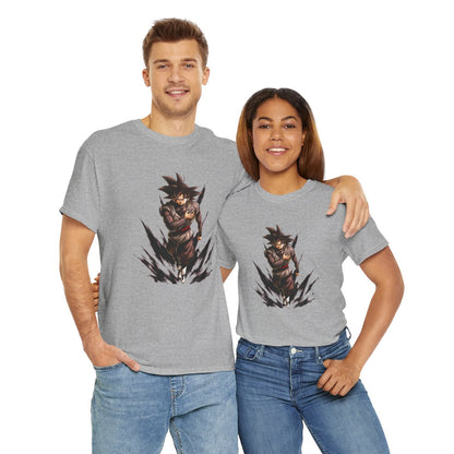 Tee shirt Unisex Black Goku Homme/Femme