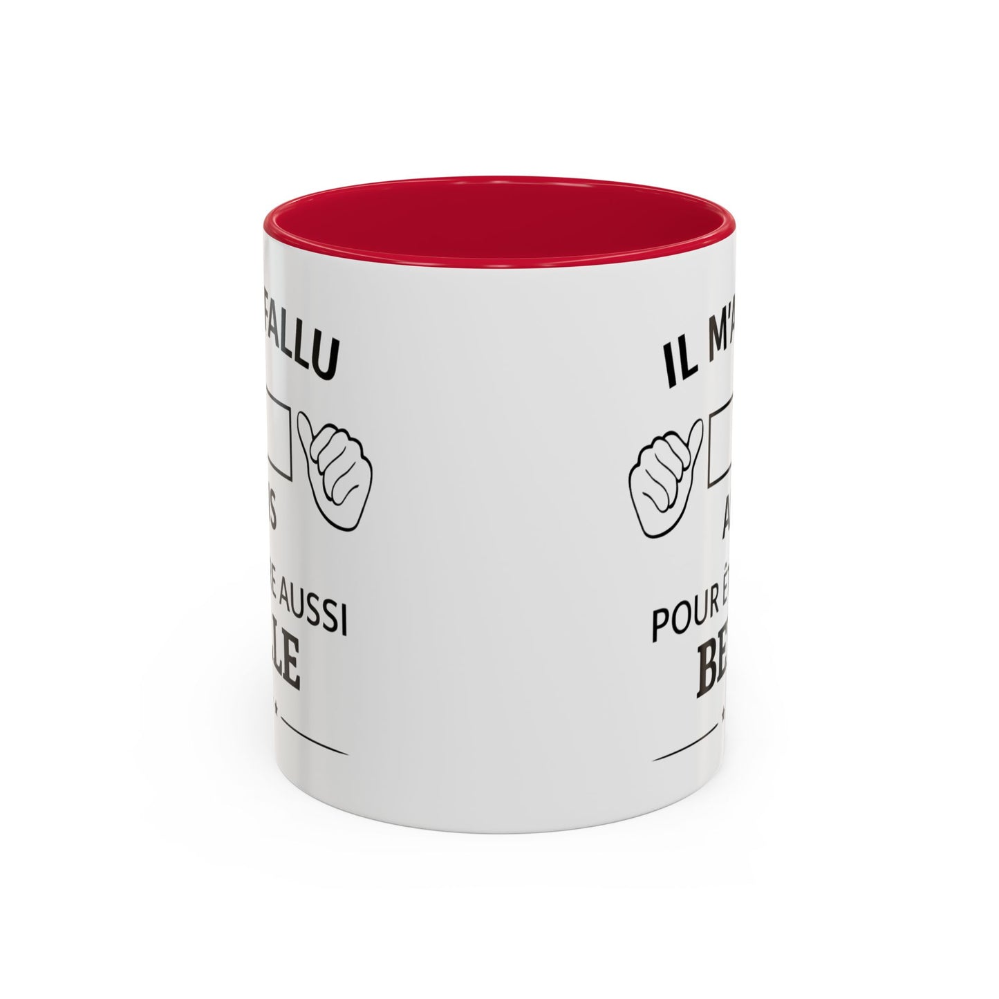 Tasse Anniversaire Personnalisable Femme 325ml – Mug Céramique Âge Prénom Cadeau Original Belle Humour