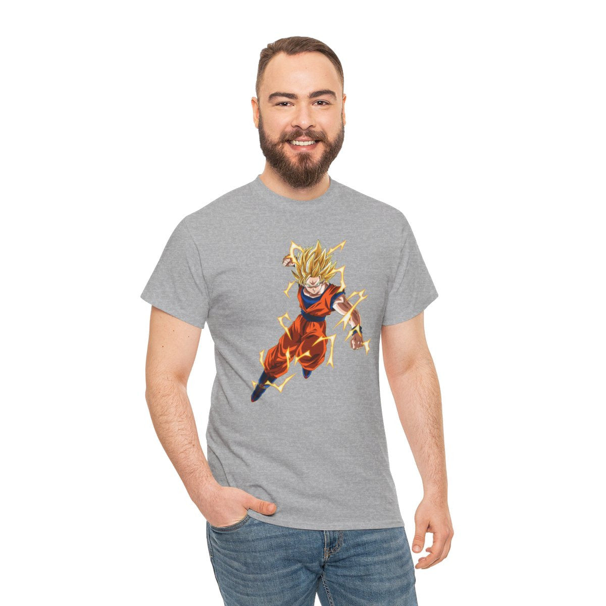 Tee shirt Unisex Goku ssj2 Homme/Femme