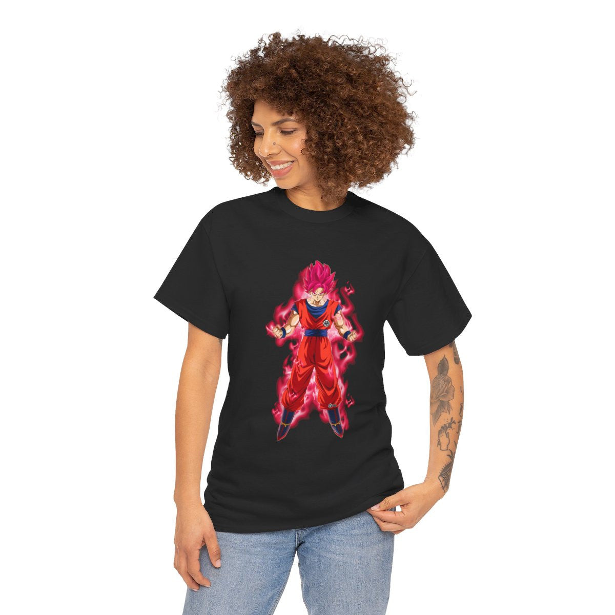 Tee shirt Unisex Goku god Homme/Femme