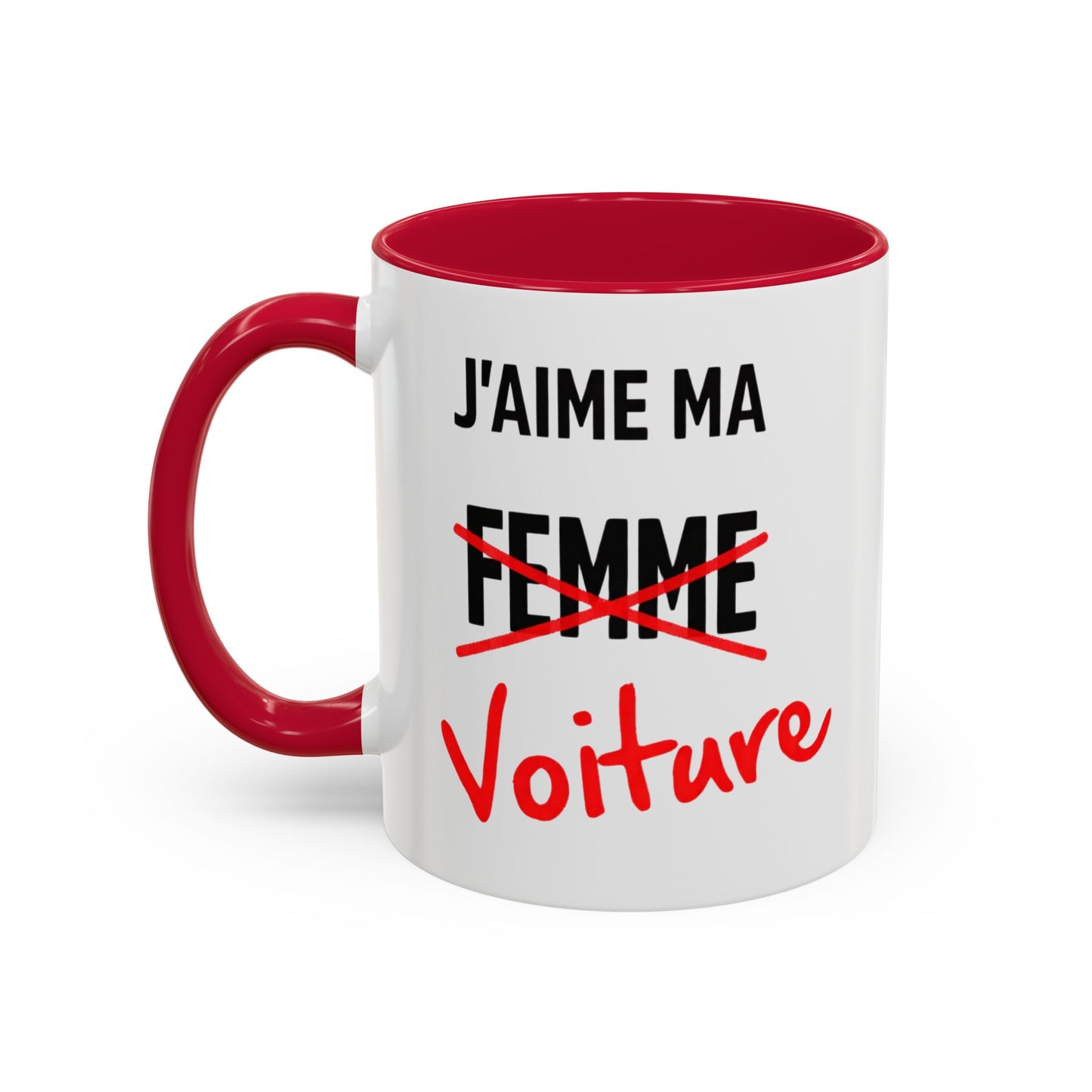 Tasse J’aime ma Voiture 325ml – Mug Céramique Humour Auto Passion Automobile Cadeau Original