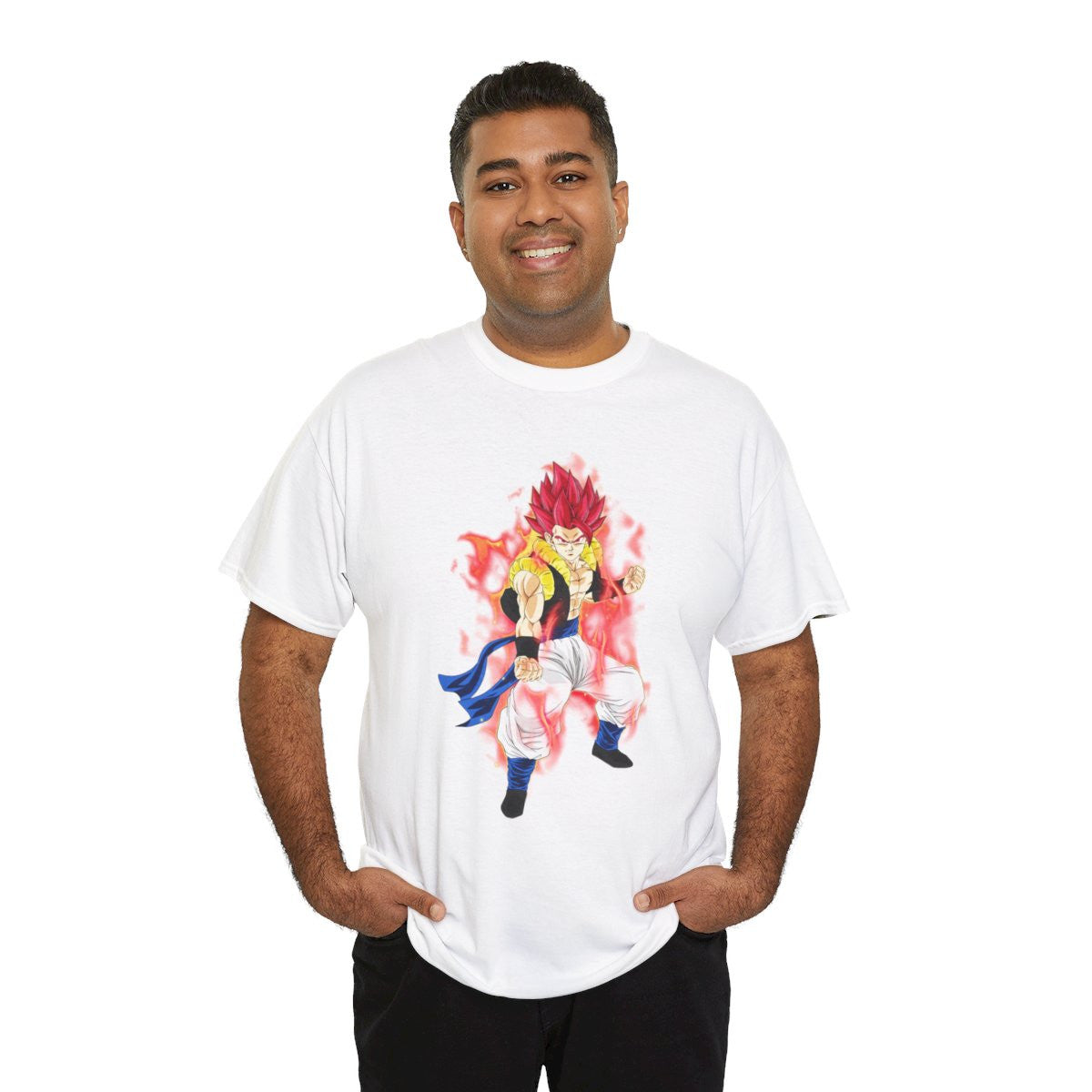 Tee shirt Unisex Gogeta god Homme/Femme