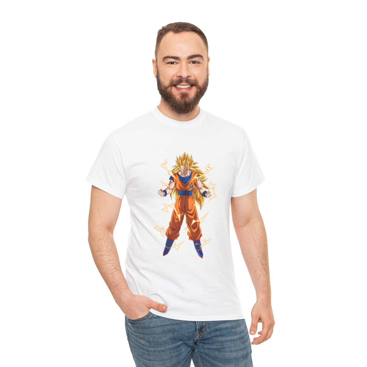 Tee shirt Unisex Goku ssj3 Homme/Femme