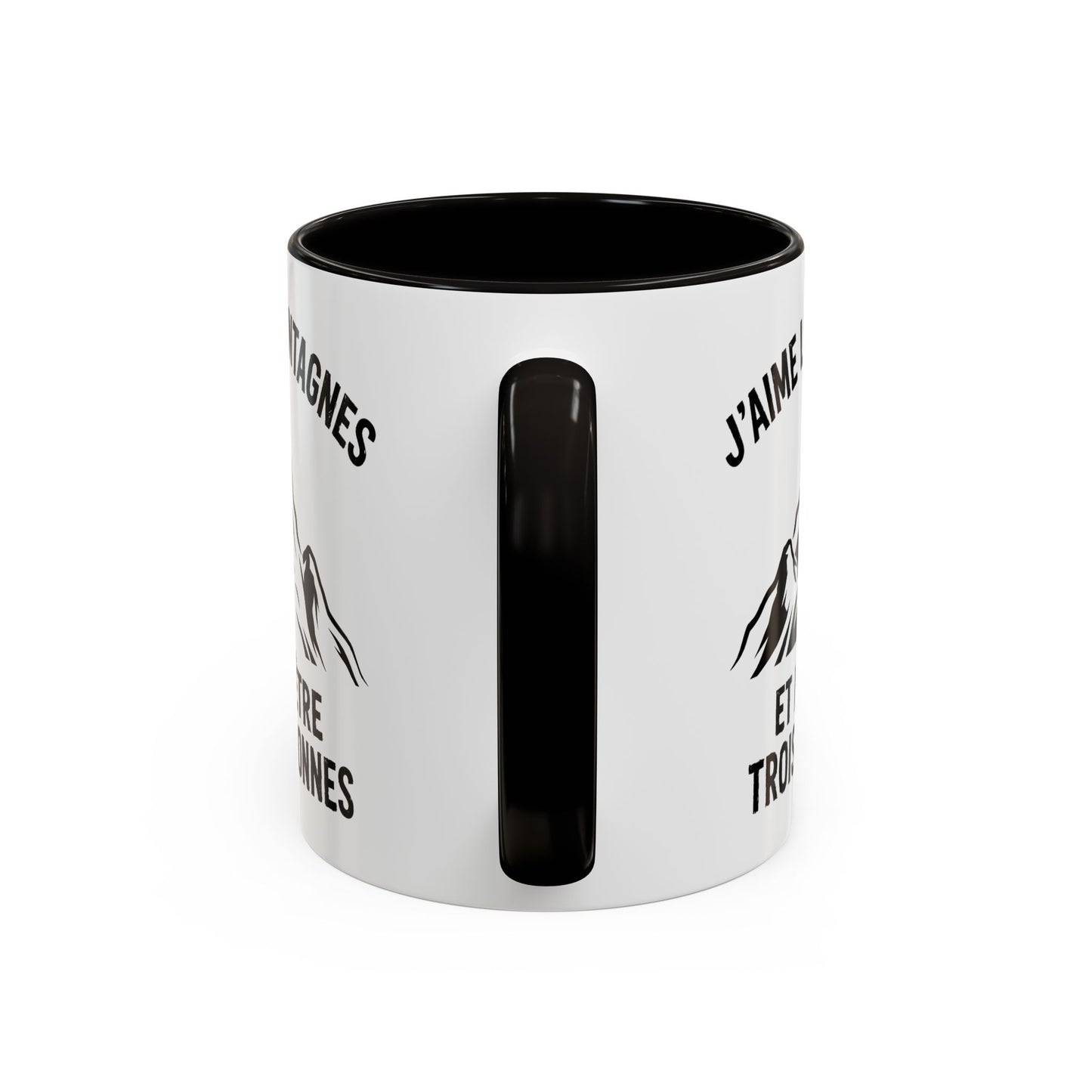 Tasse Montagne Homme et Femme – Mug Humour Randonnée Nature Alpinisme – Cadeau Original Randonneur Campeur Amoureux des Sommets – 325 ml