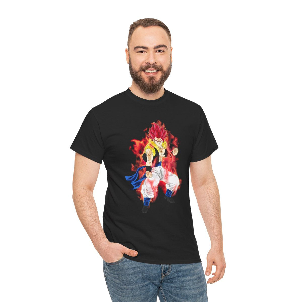 Tee shirt Unisex Gogeta god Homme/Femme